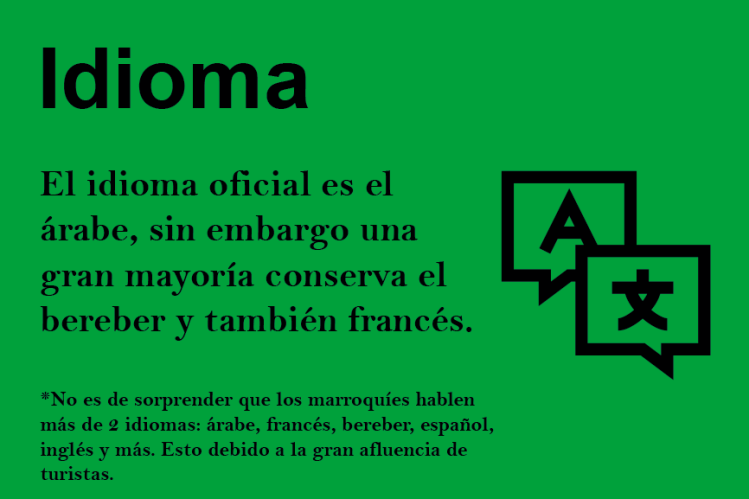 Idioma en Marruecos
